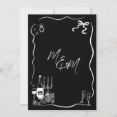 Hand getrokken illustraties Eigenzinnige Doodles b Bedankkaart (Achterkant)