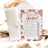 Hand getrokken Italiaans over of onder Baby shower Kaart