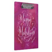 Hand getrokken kalligrafie Waterverf Xmas Klembord (Rechts)