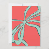 Hand getrokken kerst cocktail party kaart (Achterkant)