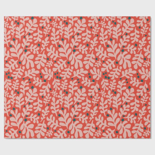 Hand getrokken kerst illustratie cadeaupapier (Vlak)