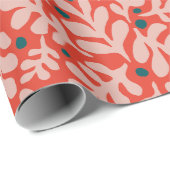 Hand getrokken kerst illustratie cadeaupapier (Rol Hoek)