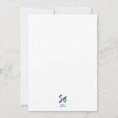 Hand getrokken kerst illustratie kaart (Achterkant)