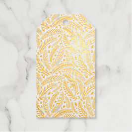 Hand-getrokken Kerstmis Pine Tree Custom Cadeaulabels