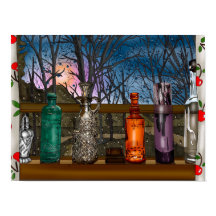 Hand getrokken Kip Kunst | Leuke kip in bloemen