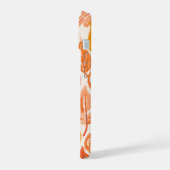 Hand getrokken kleurrijke herfst bladeren herfst iPhone 15 case (Linkerkant)