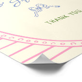 Hand getrokken kleurrijke Kaarten en geschenken te Poster (Hoek)