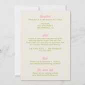 Hand getrokken kleurrijke retro plezier alles in e kaart (Achterkant)