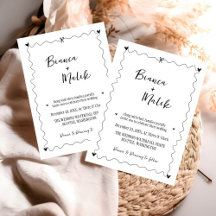 Hand getrokken krabbel zwarte illustratie bruiloft