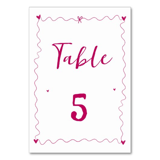 Hand getrokken krabbellijn illustraties bruiloft kaart (Achterkant)