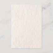 Hand Getrokken Kroonluchter Wedding Details Informatiekaartje (Achterkant)