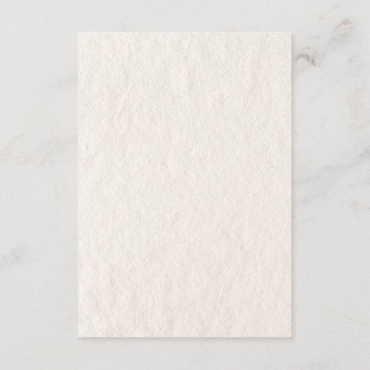 Hand Getrokken Kroonluchter Wedding Details Informatiekaartje (Achterkant)