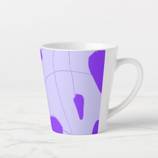 Hand getrokken kruiden latte mok (Rechts)