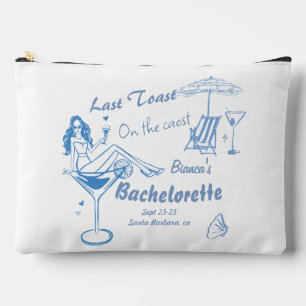 Hand getrokken laatste toast op de kust Bacheloret Etui