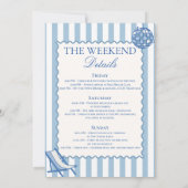 Hand getrokken laatste toast op de kust Bacheloret Kaart (Achterkant)