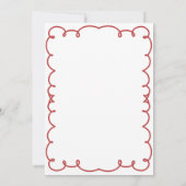 Hand getrokken lelijke trui kerstfeest kaart (Achterkant)