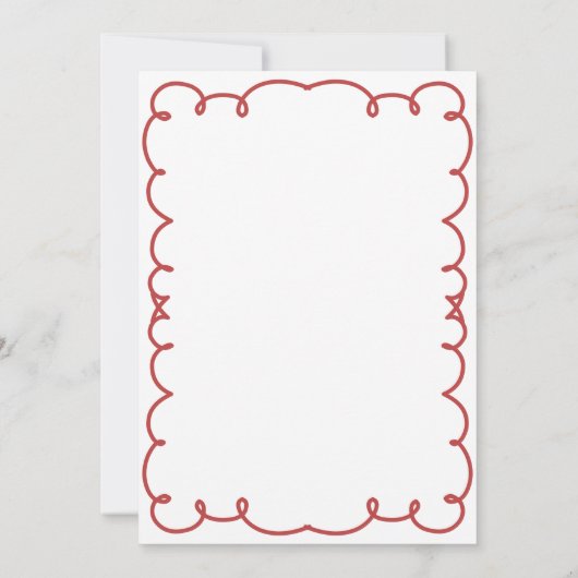 Hand getrokken lelijke trui kerstfeest kaart (Achterkant)