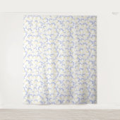 Hand getrokken Lemon Patroon Tapestry Wandkleed (Voorkant)