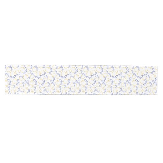 Hand getrokken Lemon Pattern Table Runner Medium Tafelloper (Horizontaal)
