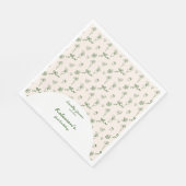 Hand getrokken lokaal geteeld Boerderij 1e verjaar Servet (Hoek)