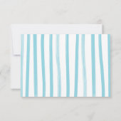 Hand getrokken Luier Raffle Boy Kaart (Achterkant)