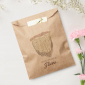 Hand getrokken Macrame Business Bohemian Favor Bag Bedankzakje (Gezegeld)