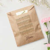 Hand getrokken Macrame Business Logo Bohemian Bedankzakje (Gezegeld)