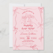 Hand getrokken martini Vrijgezellenfeest Kaart (Voorkant)