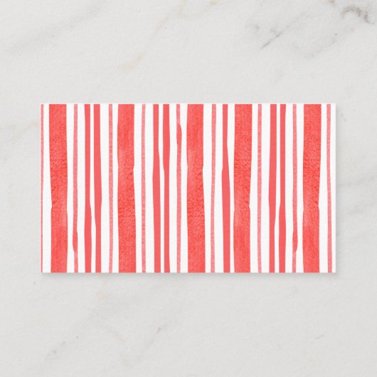 Hand getrokken Merry Little Baby Luier Raffle Informatiekaartje (Achterkant)