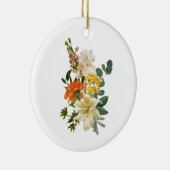 Hand getrokken mooie bloemen boeket. keramisch ornament (Rechts)