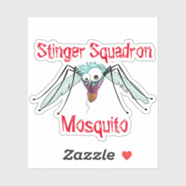 Hand getrokken mug sticker