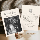 Hand getrokken oud geld bruiloft bedankkaart