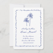 Hand getrokken Palm Tree bewegende aankondiging (Voorkant)