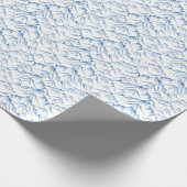 Hand-getrokken patroon van het berglandschap. cadeaupapier (Hoek)