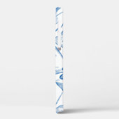 Hand-getrokken patroon van het berglandschap. Case-Mate iPhone case (Achterkant / Links)