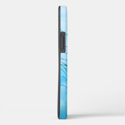 Hand getrokken Peacock Feathers Case-Mate iPhone Case (Achterkant / Rechts)