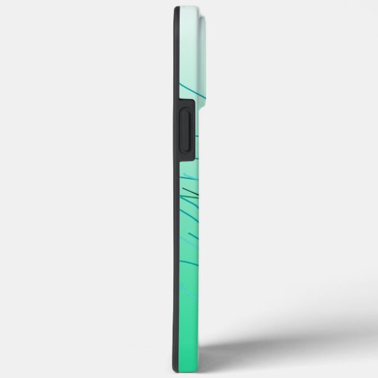 Hand getrokken Peacock Feathers Case-Mate iPhone Case (Achterkant / Rechts)