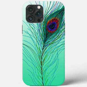 Hand getrokken Peacock Feathers Case-Mate iPhone Case