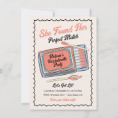 Hand getrokken Perfect Match Matchbox Party Kaart (Voorkant)