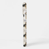 Hand getrokken Pet Portrait Sketch Duitse Herder iPhone Hoesje (Linkerkant)