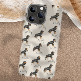 Hand getrokken Pet Portrait Waterverf King Cavalie iPhone 16 Pro Max Hoesje