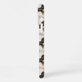 Hand getrokken Pet Portrait Waterverf King Cavalie iPhone Hoesje (Linkerkant)