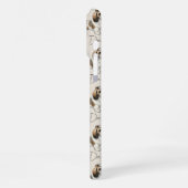 Hand getrokken Pet Portrait Waterverf Shih Tzu iPhone Hoesje (Linkerkant)