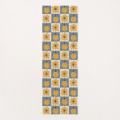 Hand getrokken Pompoen Check Print Yoga Mat (Voorkant)