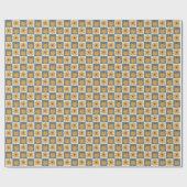 Hand getrokken pompoen controleren Print Wrapping Cadeaupapier (Vlak)