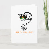 Hand getrokken POSSUM - Wildlife - Natuur - Austra Kaart (Voorkant)