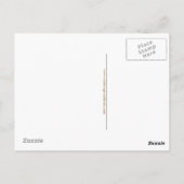 Hand getrokken QUOKKA - buideldier - Bedreigd dier Briefkaart (Achterkant)