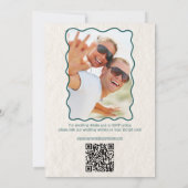 Hand Getrokken Retro Zwanen Foto Alles In Een Huwe Kaart (Achterkant)