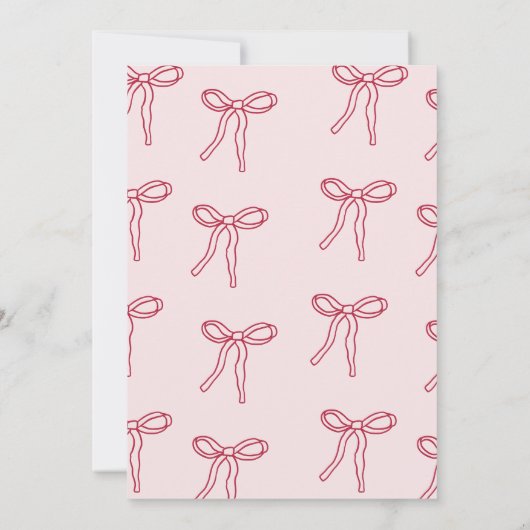 Hand getrokken rood roze aardbei Baby shower Kaart (Achterkant)