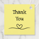 Hand getrokken Roos handgemaakt met liefde dank u Bedankjes Labels (Achterkant)